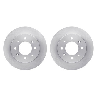 R1 Concepts® - Plain Rear Brake Rotor Set