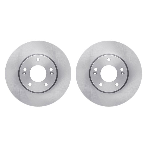 R1 Concepts® - Plain Front Brake Rotor Set