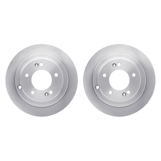 R1 Concepts® - Plain Rear Brake Rotor Set