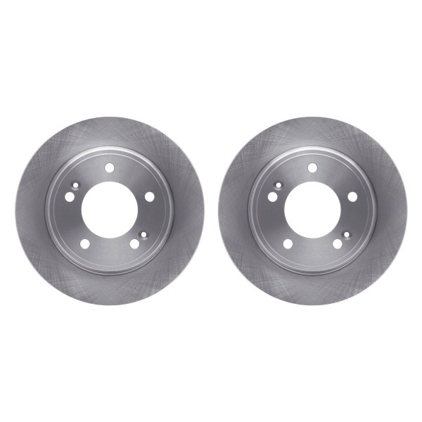 R1 Concepts® - Plain Rear Brake Rotor Set