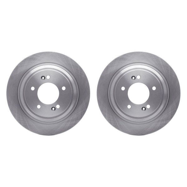 R1 Concepts® - Plain Rear Brake Rotor Set