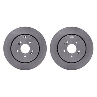 R1 Concepts® - Plain Rear Brake Rotor Set