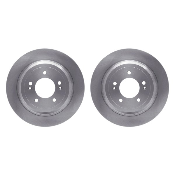 R1 Concepts® - Plain Rear Brake Rotor Set