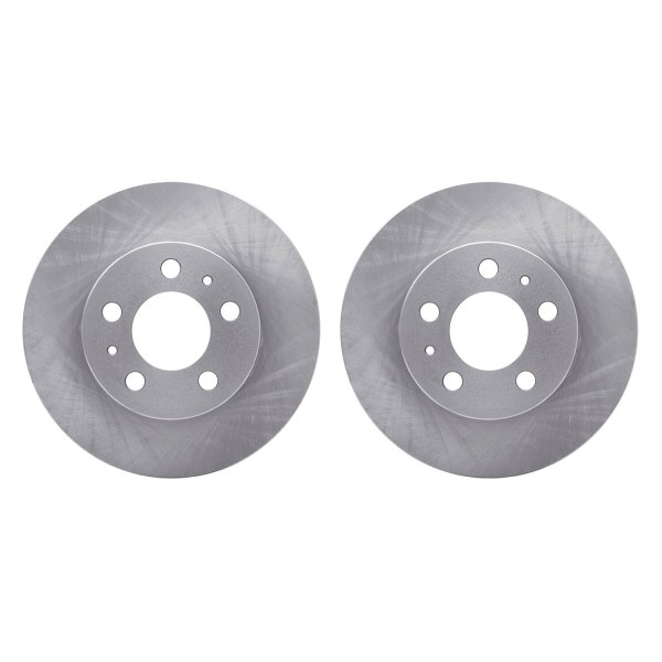 R1 Concepts® - Plain Front Brake Rotor Set