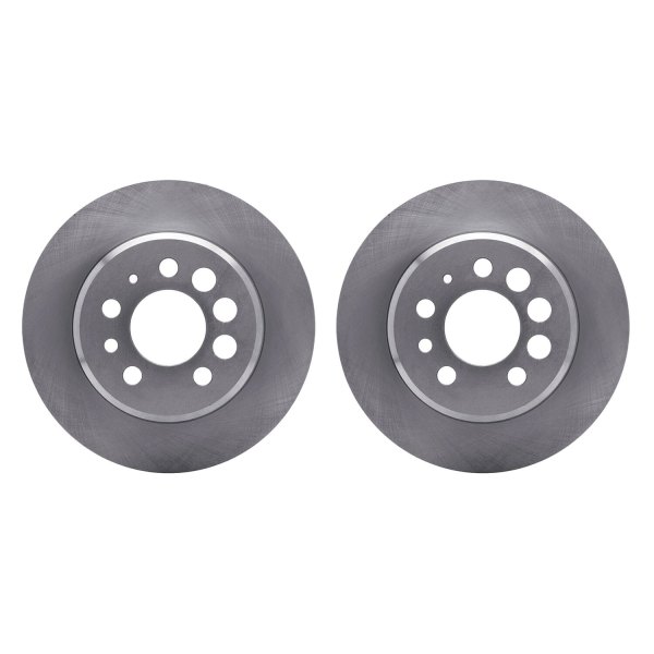 R1 Concepts® - Plain Rear Brake Rotor Set