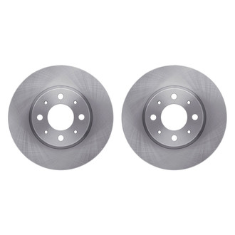 R1 Concepts® - Plain Front Brake Rotor Set