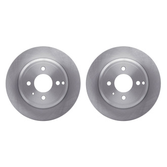 R1 Concepts® - Plain Rear Brake Rotor Set