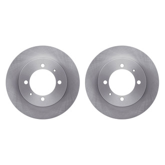 R1 Concepts® - Plain Rear Brake Rotor Set