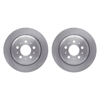 R1 Concepts® - Plain Rear Brake Rotor Set