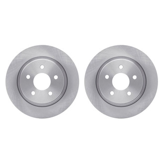R1 Concepts® - Plain Rear Brake Rotor Set
