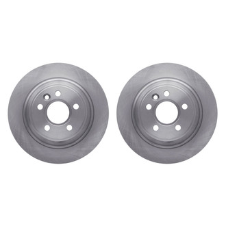 R1 Concepts® - Plain Rear Brake Rotor Set