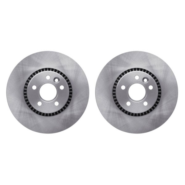 R1 Concepts® - Plain Front Brake Rotor Set