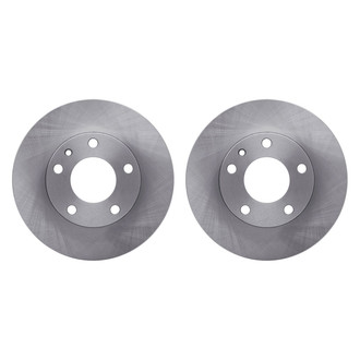 R1 Concepts® - Plain Front Brake Rotor Set