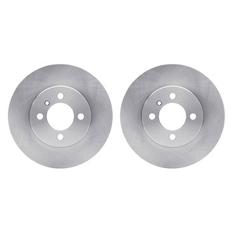 R1 Concepts® - Plain Front Brake Rotor Set