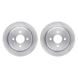 R1 Concepts® - Plain Rear Brake Rotor Set