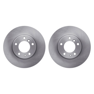 R1 Concepts® - Plain Front Brake Rotor Set