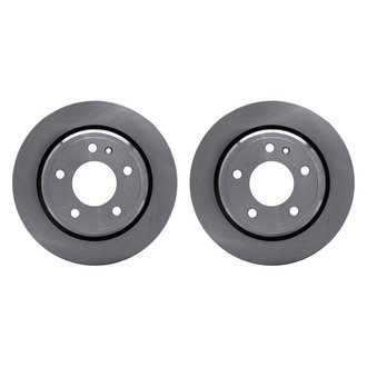 R1 Concepts® - Plain Rear Brake Rotor Set