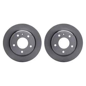 R1 Concepts® - Plain Rear Brake Rotor Set