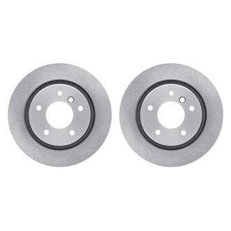R1 Concepts® - Plain Rear Brake Rotor Set