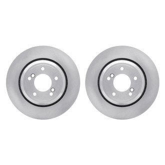 R1 Concepts® - Plain Rear Brake Rotor Set
