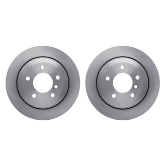 R1 Concepts® - Plain Rear Brake Rotor Set
