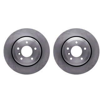 R1 Concepts® - Plain Rear Brake Rotor Set