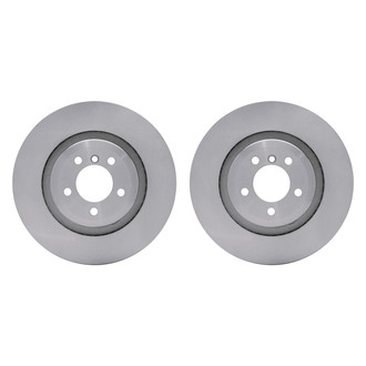 R1 Concepts® - Plain Rear Brake Rotor Set