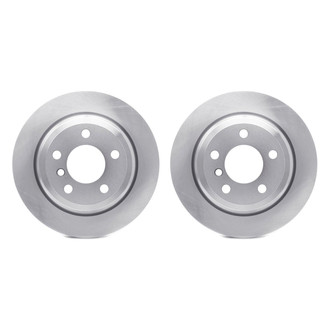 R1 Concepts® - Plain Rear Brake Rotor Set