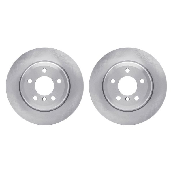 R1 Concepts® - Plain Rear Brake Rotor Set