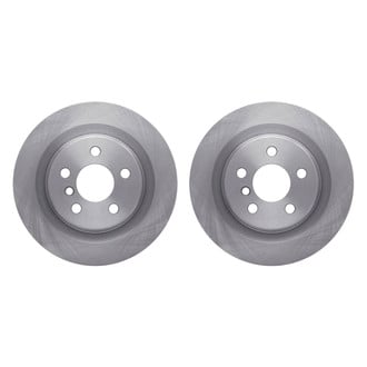 R1 Concepts® - Plain Rear Brake Rotor Set