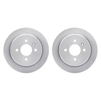 R1 Concepts® - Plain Rear Brake Rotor Set