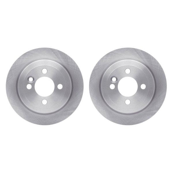 R1 Concepts® - Plain Rear Brake Rotor Set