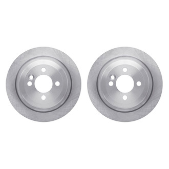 R1 Concepts® - Plain Rear Brake Rotor Set