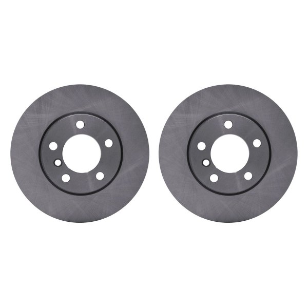 R1 Concepts® - Plain Front Brake Rotor Set