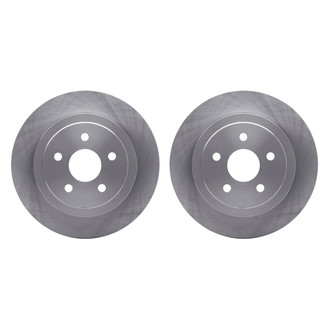 R1 Concepts® - Plain Rear Brake Rotor Set