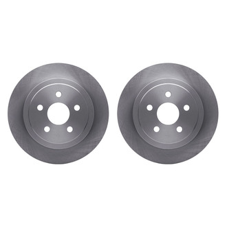 R1 Concepts® - Plain Rear Brake Rotor Set
