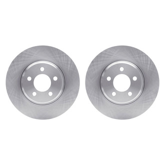 R1 Concepts® - Plain Front Brake Rotor Set