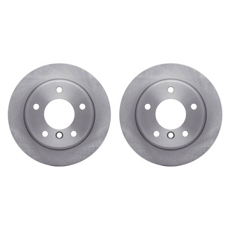 R1 Concepts® - Plain Rear Brake Rotor Set