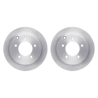 R1 Concepts® - Plain Rear Brake Rotor Set