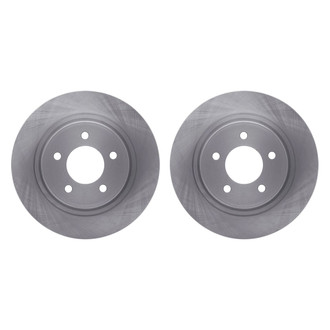 R1 Concepts® - Plain Front Brake Rotor Set