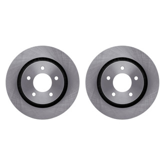 R1 Concepts® - Plain Front Brake Rotor Set