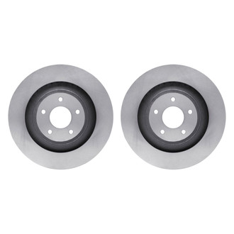 R1 Concepts® - Plain Front Brake Rotor Set