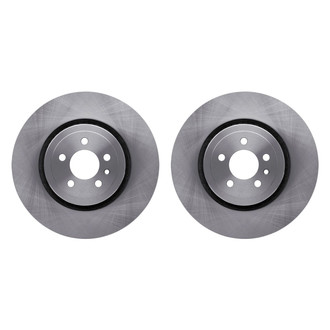 R1 Concepts® - Plain Front Brake Rotor Set
