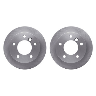 R1 Concepts® - Plain Rear Brake Rotor Set