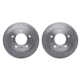 R1 Concepts® - Plain Front Brake Rotor Set