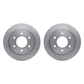 R1 Concepts® - Plain Rear Brake Rotor Set