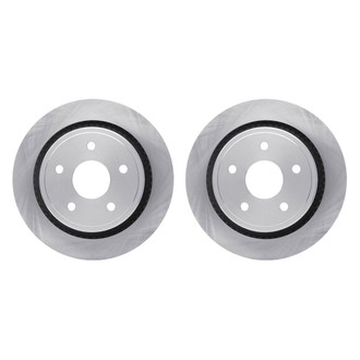 R1 Concepts® - Plain Rear Brake Rotor Set