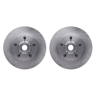 R1 Concepts® - Plain Front Brake Rotor Set