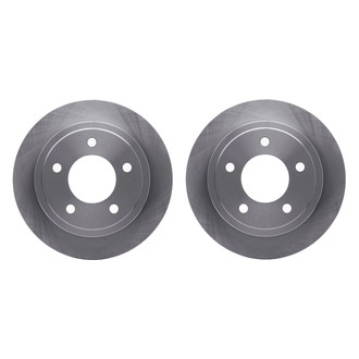 R1 Concepts® - Plain Rear Brake Rotor Set