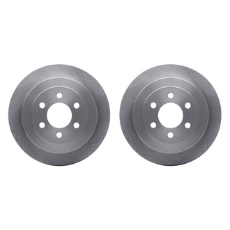 R1 Concepts® - Plain Rear Brake Rotor Set